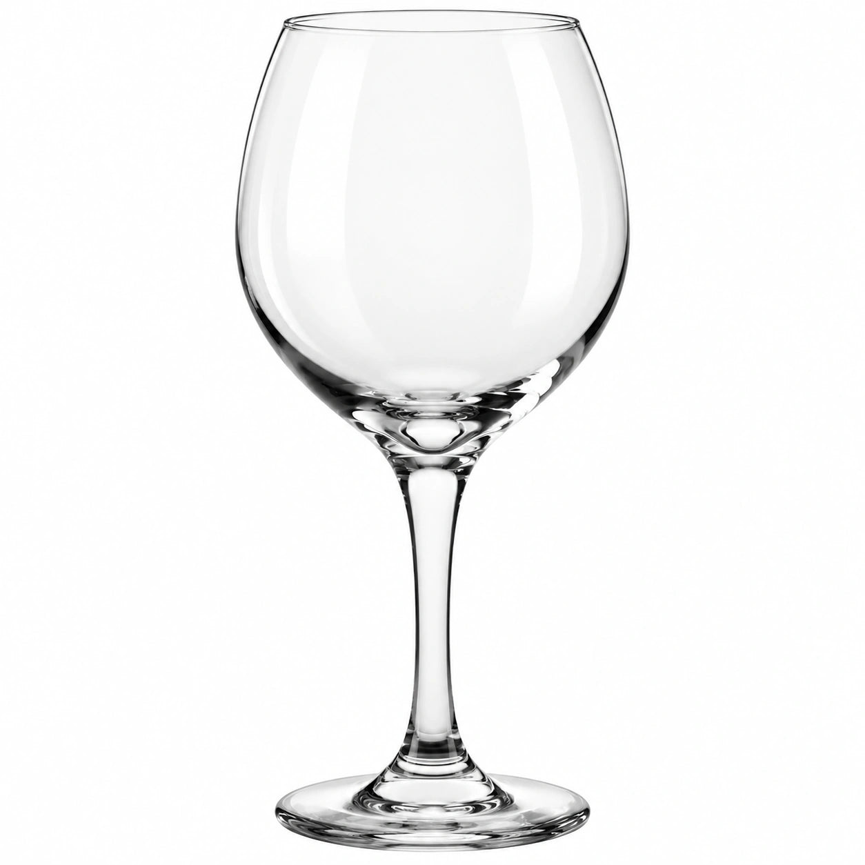 Calice da vino in vetro trasparente 450 ml 22 cm - coppa ampia