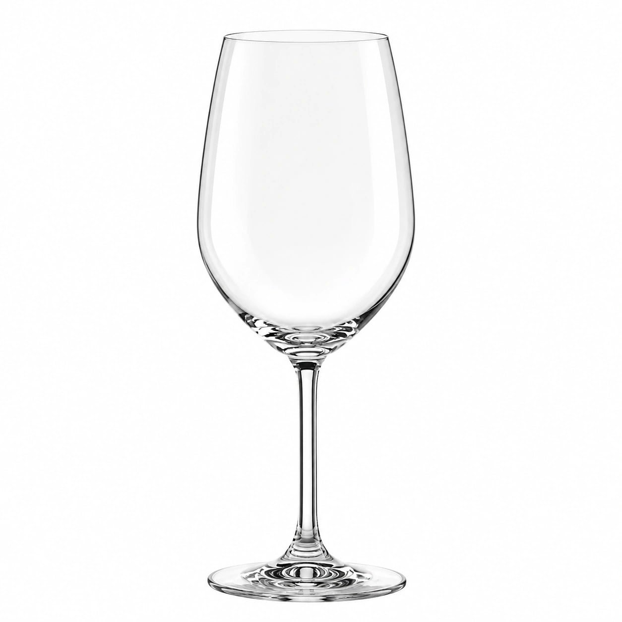 Calice da vino 500 ml in vetro trasparente 9 x 23 cm - stelo lungo