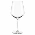 Calice da vino 550 ml in vetro trasparente 24 cm - coppa ampia con stelo lungo