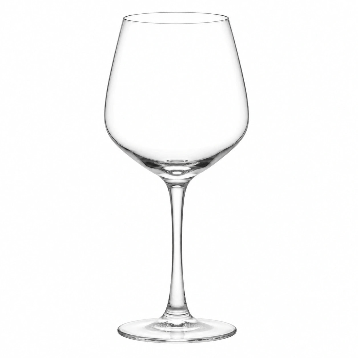 Calice da vino 450 ml in vetro trasparente 9 x 23 cm - stelo lungo